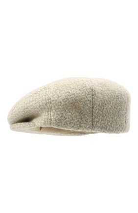 Женская шерстяная кепка ISABEL MARANT кремвого цвета, арт. CQ0004-21A027A/GAB0R | Фото 2 (Материал: Шерсть, Текстиль)