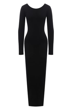 Женское платье из вискозы TOM FORD черного цвета по цене 169500 руб., арт. ACK270-YAX333 | Фото 1 Женское платье из вискозы TOM FORD черного цвета, арт. ACK270-YAX333 | Фото 1 (Рукава: Длинные; Длина Ж (юбки, платья, шорты): Миди; Случай: Формальный; Женское Кросс-КТ: Платье-одежда, платье-футляр; Материал внешний: Вискоза; Стили: Гламурный; Кросс-КТ: Трикотаж)