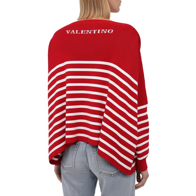 фото Хлопковый пуловер valentino