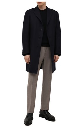Мужские кожаные дерби SANTONI черного цвета по цене 63800 руб., арт. MCLG17803SM3EABMN01 | Фото 2 Мужские кожаные дерби SANTONI черного цвета, арт. MCLG17803SM3EABMN01 | Фото 2