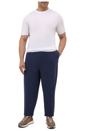 Мужские джоггеры из хлопка и вискозы POLO RALPH LAUREN темно-синего цвета по цене 11250 руб., арт. 711718533/PRL BS | Фото 2 Мужские джоггеры из хлопка и вискозы POLO RALPH LAUREN темно-синего цвета, арт. 711718533/PRL BS | Фото 2