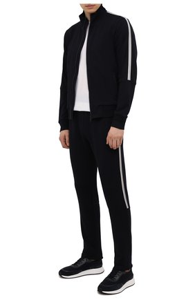 Мужские шерстяные брюки Z ZEGNA темно-синего цвета по цене 58400 руб., арт. VY475/ZZTP25 | Фото 2 Мужские шерстяные брюки Z ZEGNA темно-синего цвета, арт. VY475/ZZTP25 | Фото 2