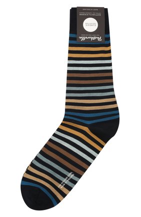 Мужские хлопковые носки kilburn PANTHERELLA разноцветного цвета, арт. 535222 | Фото 1 (Материал внешний: Синтетический материал, Хлопок; Кросс-КТ: бельё)