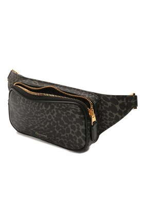 Мужская кожаная поясная сумка TOM FORD хаки цвета по цене 86300 руб., арт. Y0312T-ICL021 | Фото 4 Мужская кожаная поясная сумка TOM FORD хаки цвета, арт. Y0312T-ICL021 | Фото 4