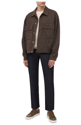 Мужские замшевые кеды RALPH LAUREN темно-бежевого цвета по цене 62450 руб., арт. 815844881 | Фото 2 Мужские замшевые кеды RALPH LAUREN темно-бежевого цвета, арт. 815844881 | Фото 2