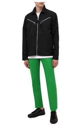 Мужские кожаные кеды RALPH LAUREN черного цвета по цене 62450 руб., арт. 815844892 | Фото 2 Мужские кожаные кеды RALPH LAUREN черного цвета, арт. 815844892 | Фото 2