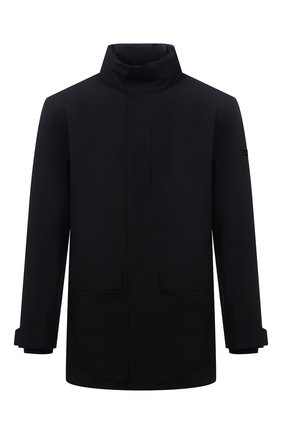Мужская утепленная куртка Z ZEGNA темно-синего цвета по цене 99500 руб., арт. VV015/ZZ110 | Фото 1 Мужская утепленная куртка Z ZEGNA темно-синего цвета, арт. VV015/ZZ110 | Фото 1
