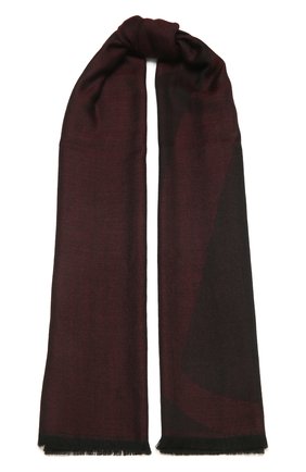 Мужской шарф из кашемира и шелка ERMENEGILDO ZEGNA бордового цвета по цене 43350 руб., арт. Z2L35S/22F | Фото 1 Мужской шарф из кашемира и шелка ERMENEGILDO ZEGNA бордового цвета, арт. Z2L35S/22F | Фото 1