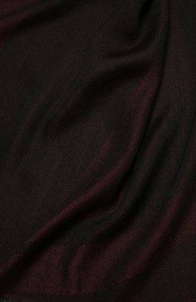 Мужской шарф из кашемира и шелка ERMENEGILDO ZEGNA бордового цвета, арт. Z2L35S/22F | Фото 2 (Материал: Кашемир, Текстиль, Шерсть, Шелк; Кросс-КТ: шелк, кашемир; Мужское Кросс-КТ: Шарфы - с бахромой)