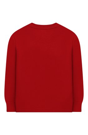 Детская хлопковый лонгслив POLO RALPH LAUREN красного цвета по цене 3275 руб., арт. 322843804 | Фото 2 Детская хлопковый лонгслив POLO RALPH LAUREN красного цвета, арт. 322843804 | Фото 2