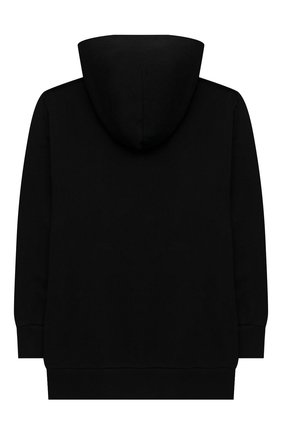 Детский хлопковое худи BALENCIAGA черного цвета по цене 19950 руб., арт. 558143/TKVC4 | Фото 2 Детский хлопковое худи BALENCIAGA черного цвета, арт. 558143/TKVC4 | Фото 2