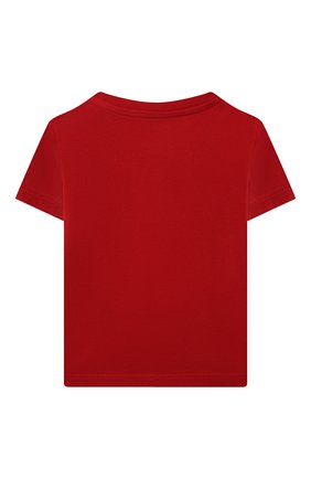 Детский хлопковая футболка POLO RALPH LAUREN красного цвета по цене 2995 руб., арт. 320832904 | Фото 2 Детский хлопковая футболка POLO RALPH LAUREN красного цвета, арт. 320832904 | Фото 2