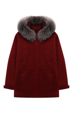 Детское кашемировое пальто LORO PIANA бордового цвета по цене 215000 руб., арт. FAF8661 | Фото 1 Детское кашемировое пальто LORO PIANA бордового цвета, арт. FAF8661 | Фото 1 (Материал внешний: Шерсть, Кашемир; Материал подклада: Вискоза; Рукава: Длинные; Длина (верхняя одежда): Короткие; Кросс-КТ: Сезон: зима; Ростовка одежда: 10 - 11 лет | 140 - 146см, 12 лет | 152 см, 2 года | 92 см, 4 года | 104 см, 6 лет | 116 см, 8 лет | 128 см)