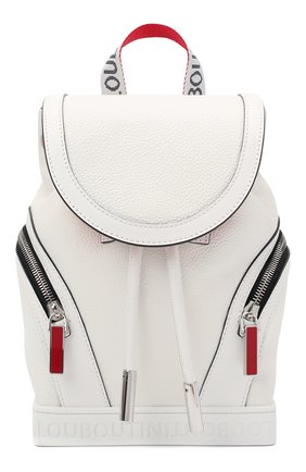 Женский рюкзак explorafunk small CHRISTIAN LOUBOUTIN белого цвета по цене 121500 руб., арт. 3215039/EXPL0RAFUNK S SMALL | Фото 1 Женский рюкзак explorafunk small CHRISTIAN LOUBOUTIN белого цвета, арт. 3215039/EXPL0RAFUNK S SMALL | Фото 1