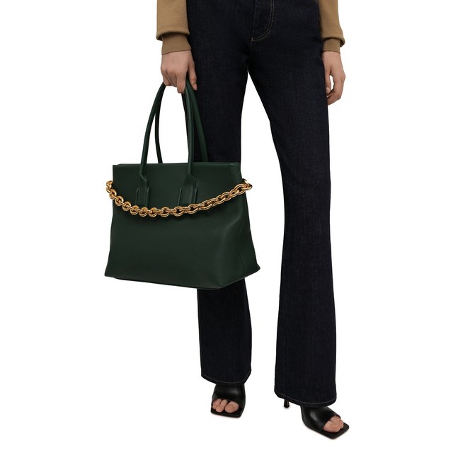 фото Сумка-тоут snap medium bottega veneta