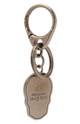 Мужской брелок ALEXANDER MCQUEEN серебряного цвета по цене 11950 руб., арт. 663172/J160Y | Фото 1 Мужской брелок ALEXANDER MCQUEEN серебряного цвета, арт. 663172/J160Y | Фото 1