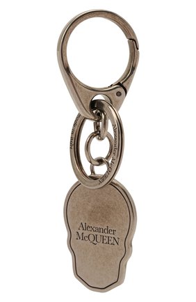 Мужской брелок ALEXANDER MCQUEEN серебряного цвета по цене 11950 руб., арт. 663172/J160Y | Фото 2 Мужской брелок ALEXANDER MCQUEEN серебряного цвета, арт. 663172/J160Y | Фото 2