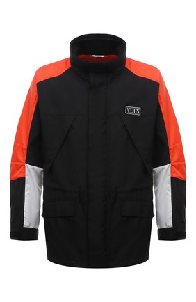 Мужская куртка VALENTINO черного цвета по цене 238500 руб., арт. WV3CJG157G2 | Фото 1 Мужская куртка VALENTINO черного цвета, арт. WV3CJG157G2 | Фото 1 (Материал внешний: Синтетический материал; Рукава: Длинные; Материал подклада: Синтетический материал; Кросс-КТ: Куртка, Ветровка; Стили: Гранж; Длина (верхняя одежда): До середины бедра)