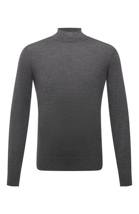 Мужской водолазка из кашемира и шелка ERMENEGILDO ZEGNA серого цвета по цене 74300 руб., арт. UYJ00/122 | Фото 1 Мужской водолазка из кашемира и шелка ERMENEGILDO ZEGNA серого цвета, арт. UYJ00/122 | Фото 1