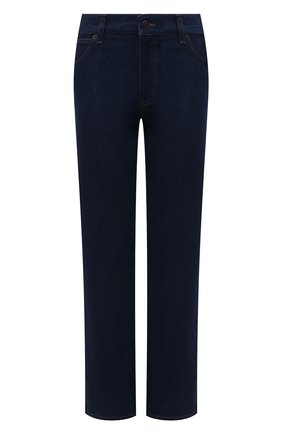 Женские джинсы THE ROW темно-синего цвета, арт. 5662W2018 | Фото 1 (Длина (брюки, джинсы): Стандартные; Материал внешний: Хлопок, Деним; Силуэт Ж (брюки и джинсы): Прямые; Стили: Кэжуэл; Кросс-КТ: Деним)