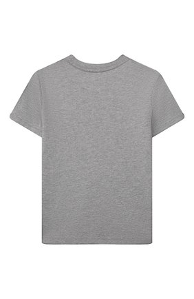Детская хлопковая футболка POLO RALPH LAUREN серого цвета по цене 2985 руб., арт. 321832904 | Фото 2 Детская хлопковая футболка POLO RALPH LAUREN серого цвета, арт. 321832904 | Фото 2