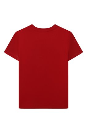 Детская хлопковая футболка POLO RALPH LAUREN красного цвета по цене 2985 руб., арт. 321832904 | Фото 2 Детская хлопковая футболка POLO RALPH LAUREN красного цвета, арт. 321832904 | Фото 2