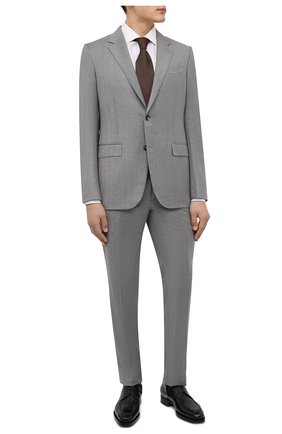 Мужской шерстяной костюм ERMENEGILDO ZEGNA серого цвета по цене 254000 руб., арт. 222554/221225 | Фото 1 Мужской шерстяной костюм ERMENEGILDO ZEGNA серого цвета, арт. 222554/221225 | Фото 1