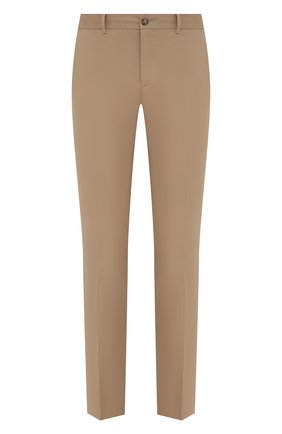 Мужские хлопковые брюки RALPH LAUREN бежевого цвета, арт. 790588859 | Фото 1 (Материал внешний: Хлопок; Длина (брюки, джинсы): Стандартные; Случай: Повседневный)