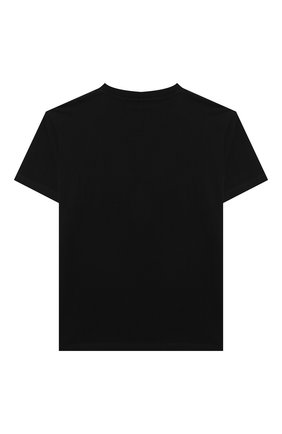 Детская хлопковая футболка STELLA MCCARTNEY черного цвета по цене 3525 руб., арт. 602253/SQJ87 | Фото 2 Детская хлопковая футболка STELLA MCCARTNEY черного цвета, арт. 602253/SQJ87 | Фото 2