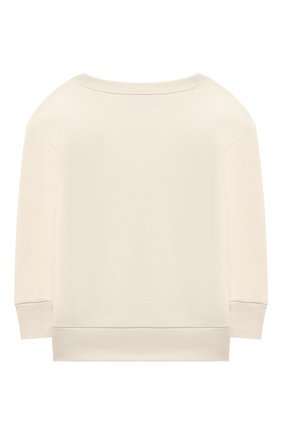 Детский хлопковый свитшот GUCCI кремвого цвета по цене 29950 руб., арт. 627964/XJDMJ | Фото 2 Детский хлопковый свитшот GUCCI кремвого цвета, арт. 627964/XJDMJ | Фото 2