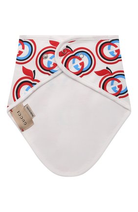 Детского комплект из трех предметов GUCCI белого цвета по цене 31900 руб., арт. 663519/XJDNR | Фото 4 Детского комплект из трех предметов GUCCI белого цвета, арт. 663519/XJDNR | Фото 4 (Рукава: Длинные; Ростовка одежда: 0 - 3 мес | 50 - 60 см, 3 мес | 62 см, 9 мес | 74 см)
