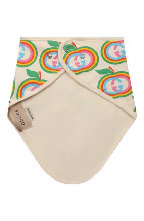 Детского комплект из трех предметов GUCCI кремвого цвета по цене 31900 руб., арт. 663519/XJDNR | Фото 4 Детского комплект из трех предметов GUCCI кремвого цвета, арт. 663519/XJDNR | Фото 4 (Ростовка одежда: 0 - 3 мес | 50 - 60 см, 3 мес | 62 см, 9 мес | 74 см)