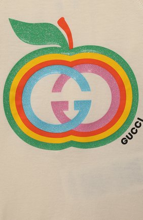 Детского комплект из трех предметов GUCCI кремвого цвета по цене 31900 руб., арт. 663519/XJDNR | Фото 8 Детского комплект из трех предметов GUCCI кремвого цвета, арт. 663519/XJDNR | Фото 8 (Ростовка одежда: 0 - 3 мес | 50 - 60 см, 3 мес | 62 см, 9 мес | 74 см)