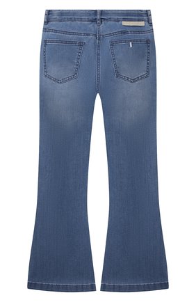 Детские джинсы STELLA MCCARTNEY синего цвета по цене 6265 руб., арт. 602746/SQK11 | Фото 2 Детские джинсы STELLA MCCARTNEY синего цвета, арт. 602746/SQK11 | Фото 2