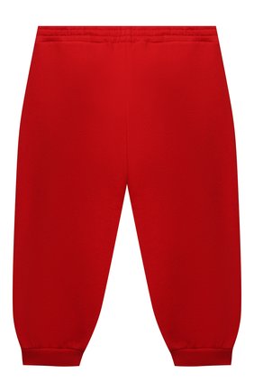Детские хлопковые джоггеры GUCCI красного цвета по цене 17900 руб., арт. 660759/XJDLM | Фото 2 Детские хлопковые джоггеры GUCCI красного цвета, арт. 660759/XJDLM | Фото 2 (Кросс-КТ НВ: Джоггеры; Ростовка одежда: 12 мес | 80 см, 18 мес | 86 см, 24 мес | 92 см, 36 мес | 98 см, 9 мес | 74 см)