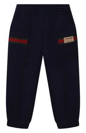 Мужского хлопковые джоггеры GUCCI синего цвета по цене 31050 руб., арт. 653667/XJDKA | Фото 1 Мужского хлопковые джоггеры GUCCI синего цвета, арт. 653667/XJDKA | Фото 1 (Мальчики Кросс-КТ: Брюки-одежда, Джоггеры-одежда; Региональные ограничения белый список (Axapta Mercury): RU; Ростовка одежда: 10 - 11 лет | 140 - 146см, 12 лет | 152 см, 4 года | 104 см, 5 лет | 110 см, 6 лет | 116 см, 9 лет | 134 см)