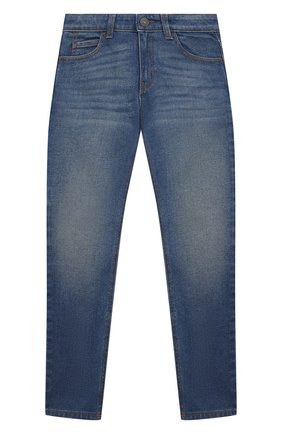Детские джинсы GUCCI темно-синего цвета по цене 39350 руб., арт. 572183/XDBP0 | Фото 1 Детские джинсы GUCCI темно-синего цвета, арт. 572183/XDBP0 | Фото 1 (Материал внешний: Хлопок; Кросс-КТ: джинсы; Детали: Потертости, Декор; Ростовка одежда: 10 - 11 лет | 140 - 146см, 12 лет | 152 см, 4 года | 104 см, 5 лет | 110 см, 6 лет | 116 см, 9 лет | 134 см)