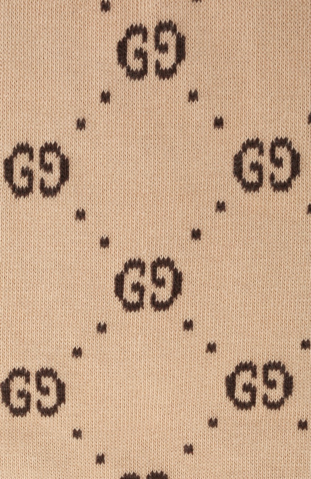 Детские хлопковые гольфы GUCCI коричневого цвета по цене 7185 руб., арт. 503509/4K541 | Фото 2 Детские хлопковые гольфы GUCCI коричневого цвета, арт. 503509/4K541 | Фото 2 (Материал: Текстиль, Хлопок)