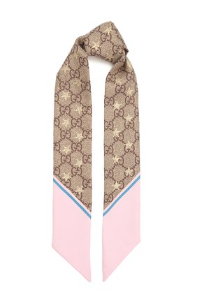 Женский шелковый платок GUCCI разноцветного цвета по цене 17300 руб., арт. 663716/3G001 | Фото 1 Женский шелковый платок GUCCI разноцветного цвета, арт. 663716/3G001 | Фото 1