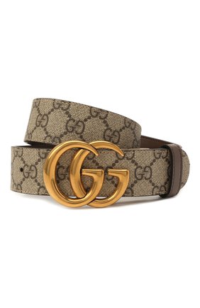 Женский ремень GUCCI коричневого цвета по цене 45400 руб., арт. 659416/92TIC | Фото 1 Женский ремень GUCCI коричневого цвета, арт. 659416/92TIC | Фото 1 (Материал: Текстиль, Синтетический материал)