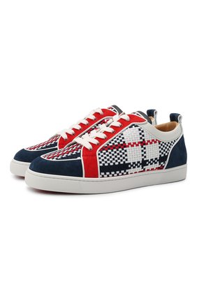 Мужские комбинированные кеды rantulow CHRISTIAN LOUBOUTIN разноцветного цвета по цене 59950 руб., арт. 3210247/RANTUL0W 0RLAT0 FLAT | Фото 1 Мужские комбинированные кеды rantulow CHRISTIAN LOUBOUTIN разноцветного цвета, арт. 3210247/RANTUL0W 0RLAT0 FLAT | Фото 1