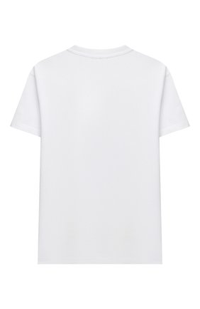 Детская хлопковая футболка STELLA MCCARTNEY белого цвета по цене 3915 руб., арт. 602253/SQJ92 | Фото 2 Детская хлопковая футболка STELLA MCCARTNEY белого цвета, арт. 602253/SQJ92 | Фото 2