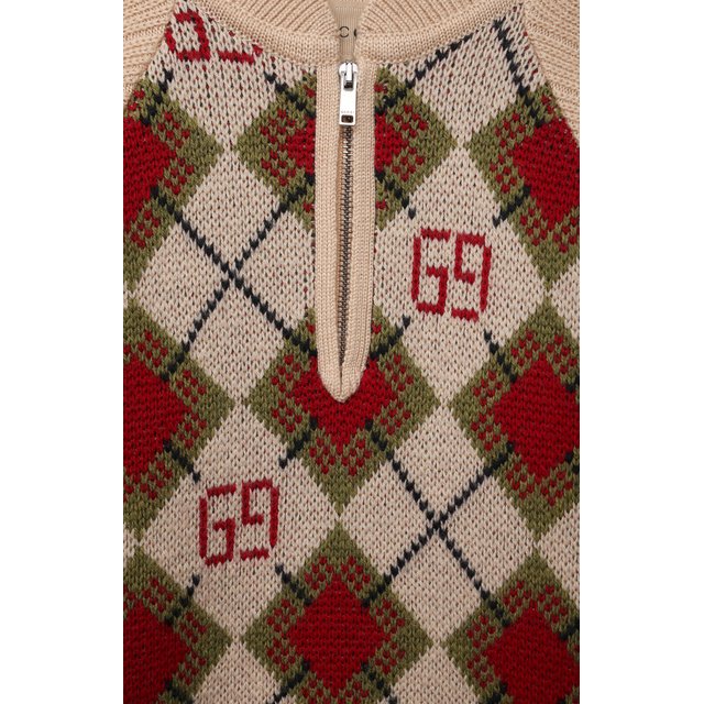 Шерстяной свитер Gucci 653622/XKBWI Фото 3