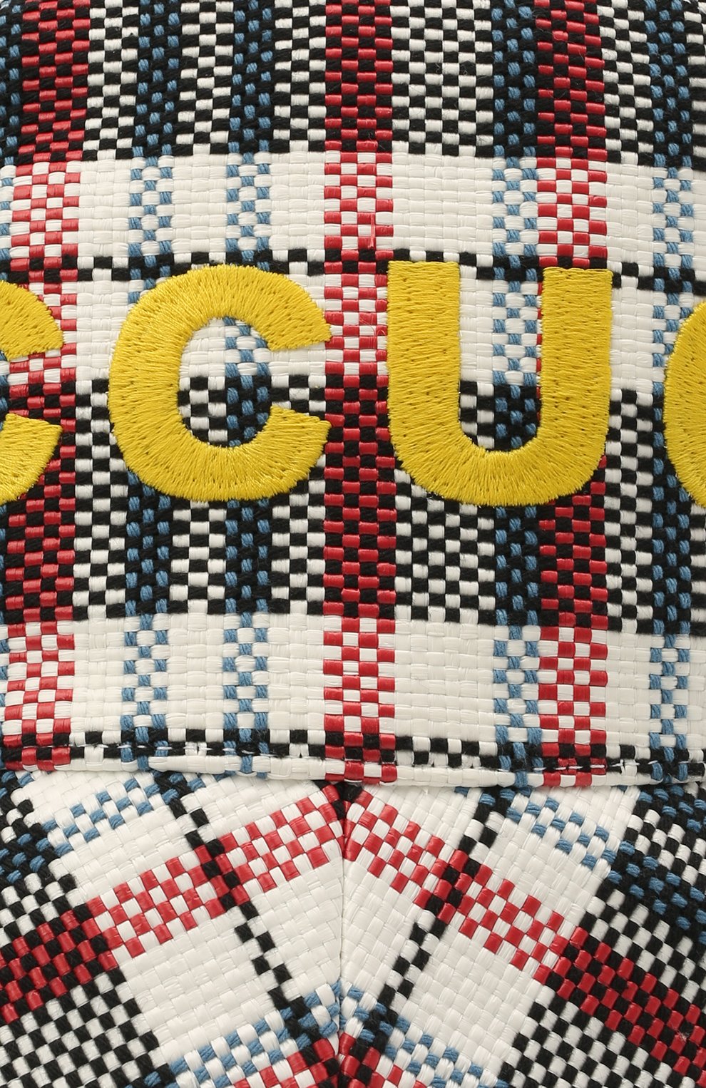 Мужская панама GUCCI разноцветного цвета, арт. 660155/4HAE3 | Фото 3 (Материал: Текстиль, Синтетический материал)