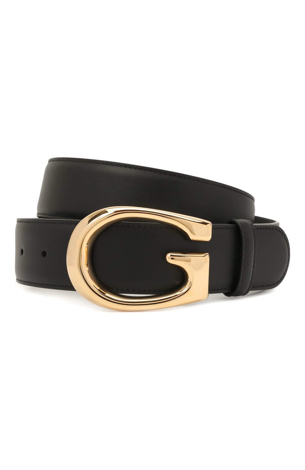 Мужской кожаный ремень GUCCI черного цвета, арт. 655567/BGH0G | Фото 1 (Случай: Повседневный; Материал: Натуральная кожа; Стили: Кэжуэл)