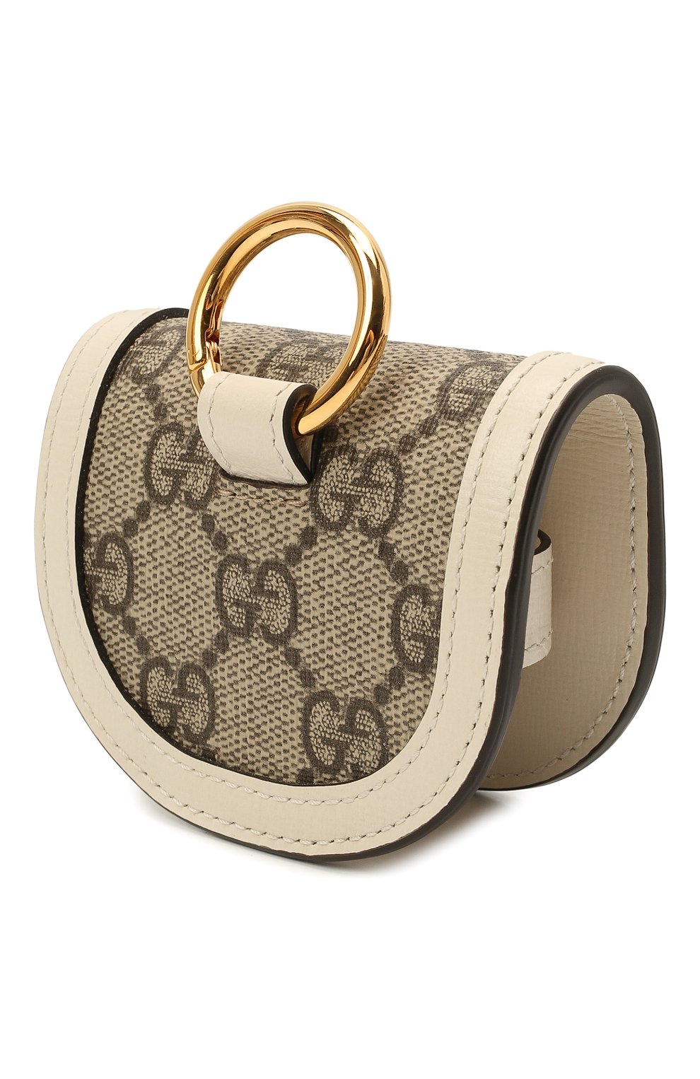 Чехол для airpods GUCCI бежевого цвета по цене 59950 руб., арт. 643880/92TCG | Фото 2 Чехол для airpods GUCCI бежевого цвета, арт. 643880/92TCG | Фото 2 (Материал: Экокожа)