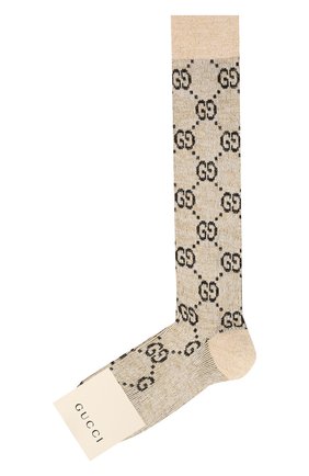 Мужские гольфы GUCCI бежевого цвета по цене 14950 руб., арт. 476525/3G199 | Фото 1 Мужские гольфы GUCCI бежевого цвета, арт. 476525/3G199 | Фото 1
