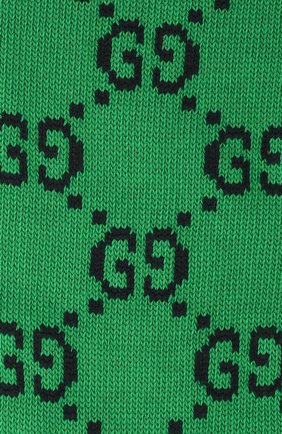 Мужские хлопковые гольфы GUCCI зеленого цвета по цене 13600 руб., арт. 471093/4G592 | Фото 2 Мужские хлопковые гольфы GUCCI зеленого цвета, арт. 471093/4G592 | Фото 2 (Материал внешний: Хлопок; Кросс-КТ: бельё)