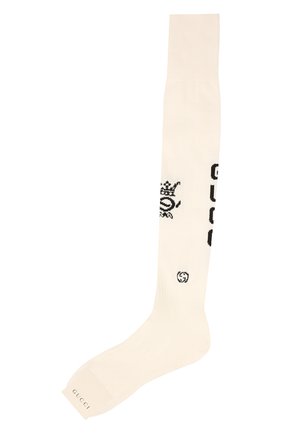 Мужские хлопковые гольфы GUCCI белого цвета по цене 15300 руб., арт. 655180/4G293 | Фото 1 Мужские хлопковые гольфы GUCCI белого цвета, арт. 655180/4G293 | Фото 1