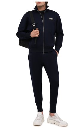 Мужские джоггеры ALEXANDER MCQUEEN темно-синего цвета по цене 75600 руб., арт. 664958/QRX55 | Фото 2 Мужские джоггеры ALEXANDER MCQUEEN темно-синего цвета, арт. 664958/QRX55 | Фото 2